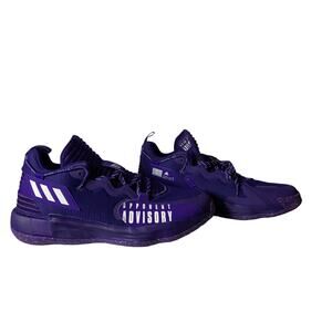 Adidas Dame 7 EXTPLY Opponent Advisory Purple Mens size 18 GW7901 Nwob